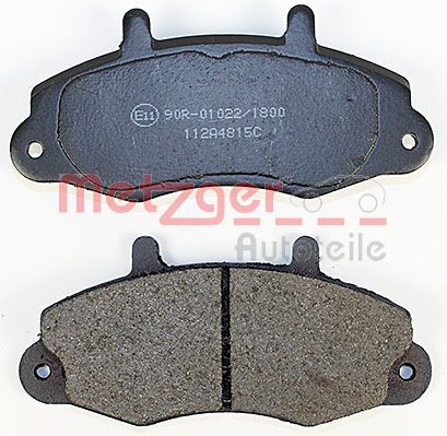 METZGER 1170604 Bremsbelagsatz, Scheibenbremse